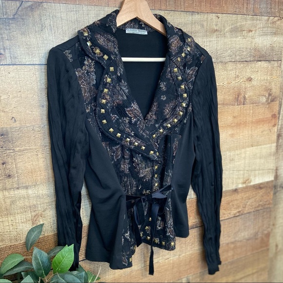 ALBERTO MAKALI Gorgeous Jacket that Ties in Front - Picture 5 of 11